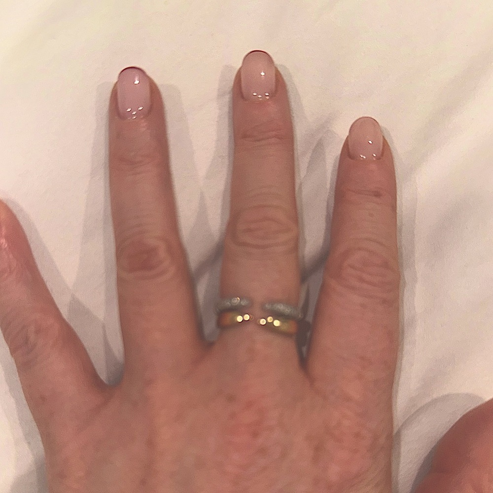 Ring Concierge Triple Row Diamond Claw Ring - Picture 4 of 4